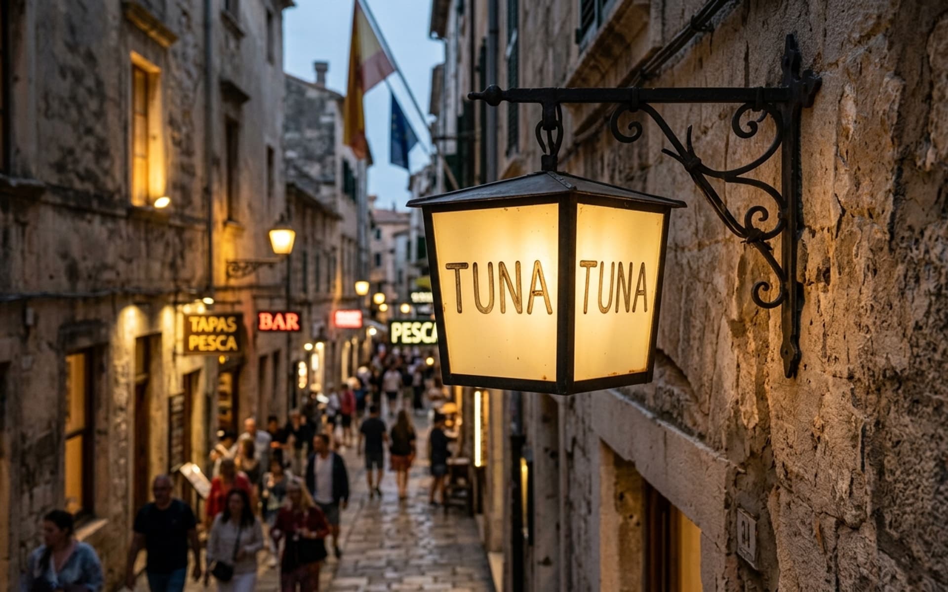 Projecting Lantern Sign