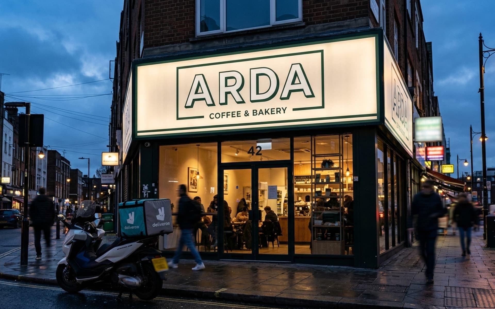 Illuminated Vinyl Sign